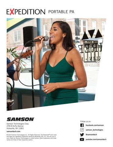 Samson Technologies Samson Portable PA 家具目录 2018 第 16 页