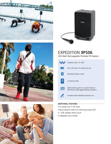 Samson Technologies Samson Portable PA 家具目录 2018 第 4 页