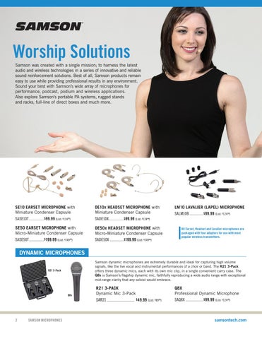 Samson 家居 of Worship Products 家具目录 第 2 页