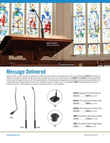Samson 家居 of Worship Products 家具目录 第 3 页