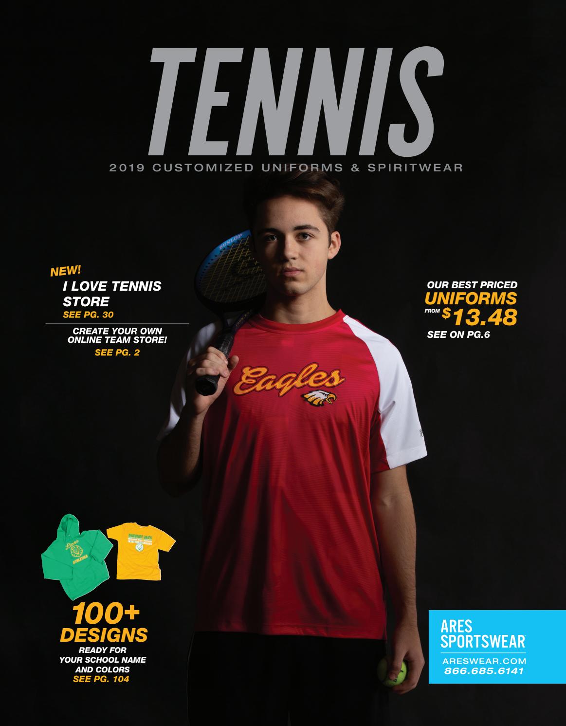 2019 Ares Sportswear Tennis Catalog By Ares Sportswear Issuu