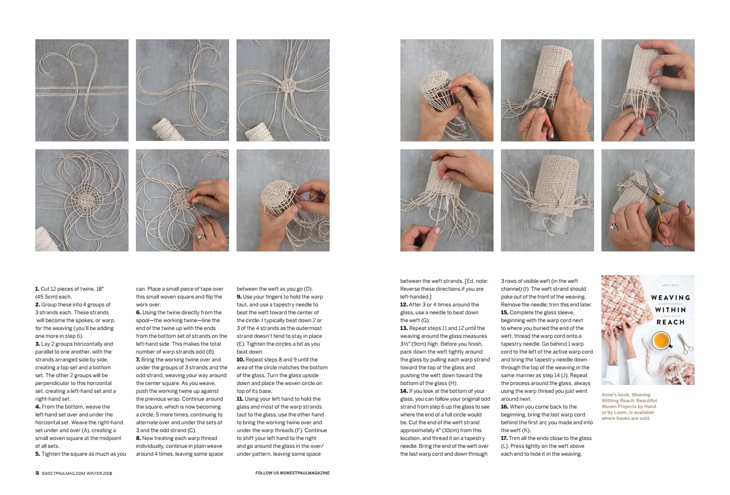 Weaving Within Reach Beautiful Woven Projects By Hand Or By Loom Books Fiber Arts Textiles