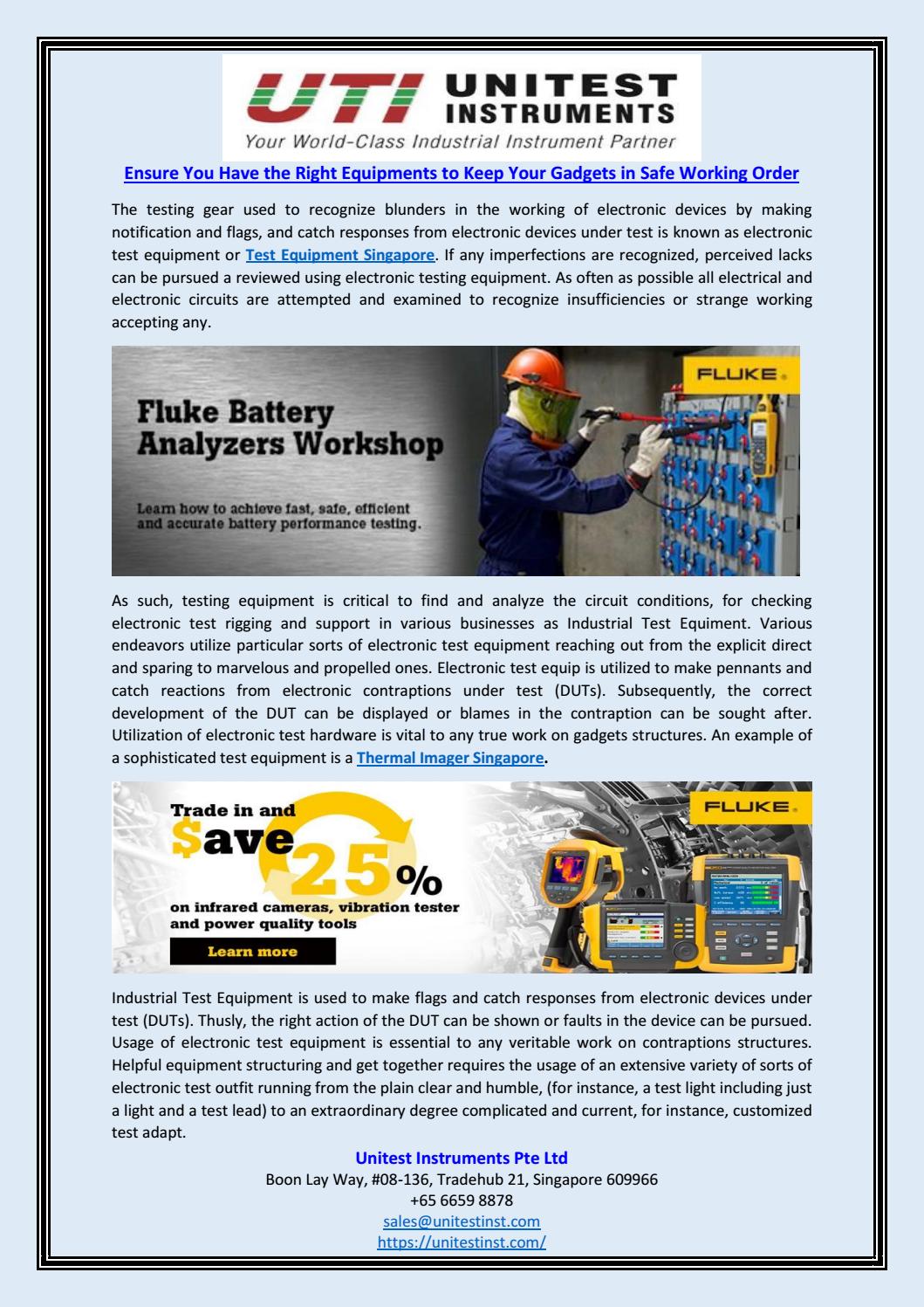 Ensure You Have the Right Equipments to Keep Your Gadgets in Safe