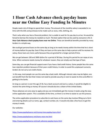 3 thirty day period pay day advance financial loans over the internet