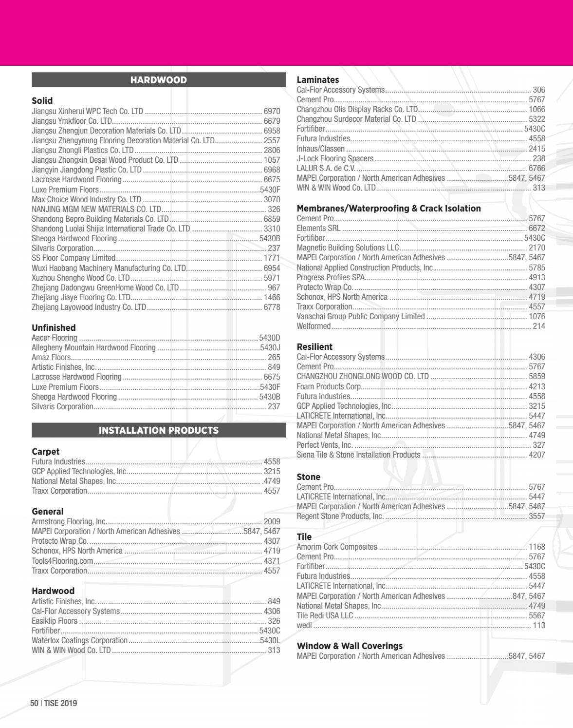 TISE 2019 Resource Book + Events Guide by Informa Architecture + Design ...