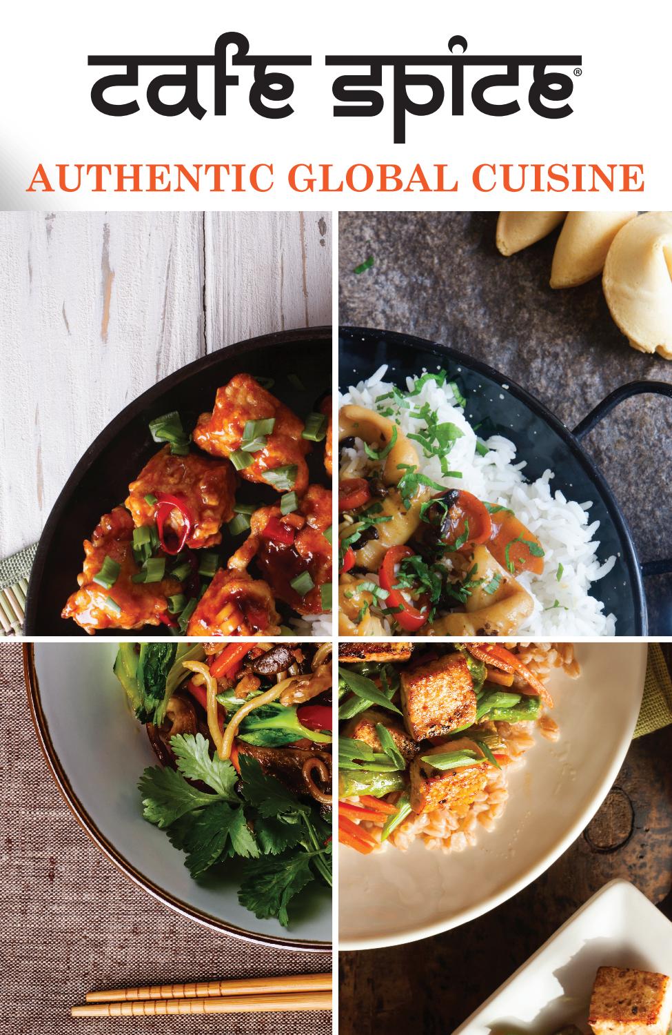 Café Spice Menu 20182019 KU Dining by KU Memorial Union Issuu