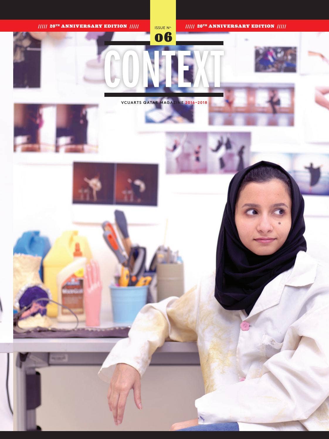 Context Magazine 2016-2018: Issue 6 by VCUQatar - Issuu