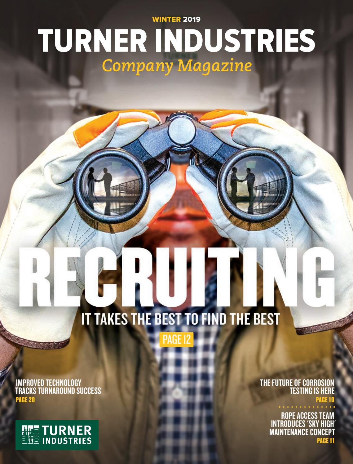 Turner Industries Winter 2019 Magazine by Turner Industries Issuu