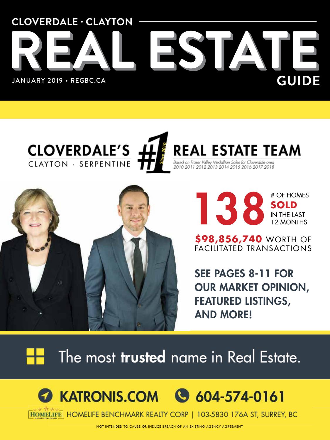 Cloverdale / Clayton Real Estate Guide January 2019 by British