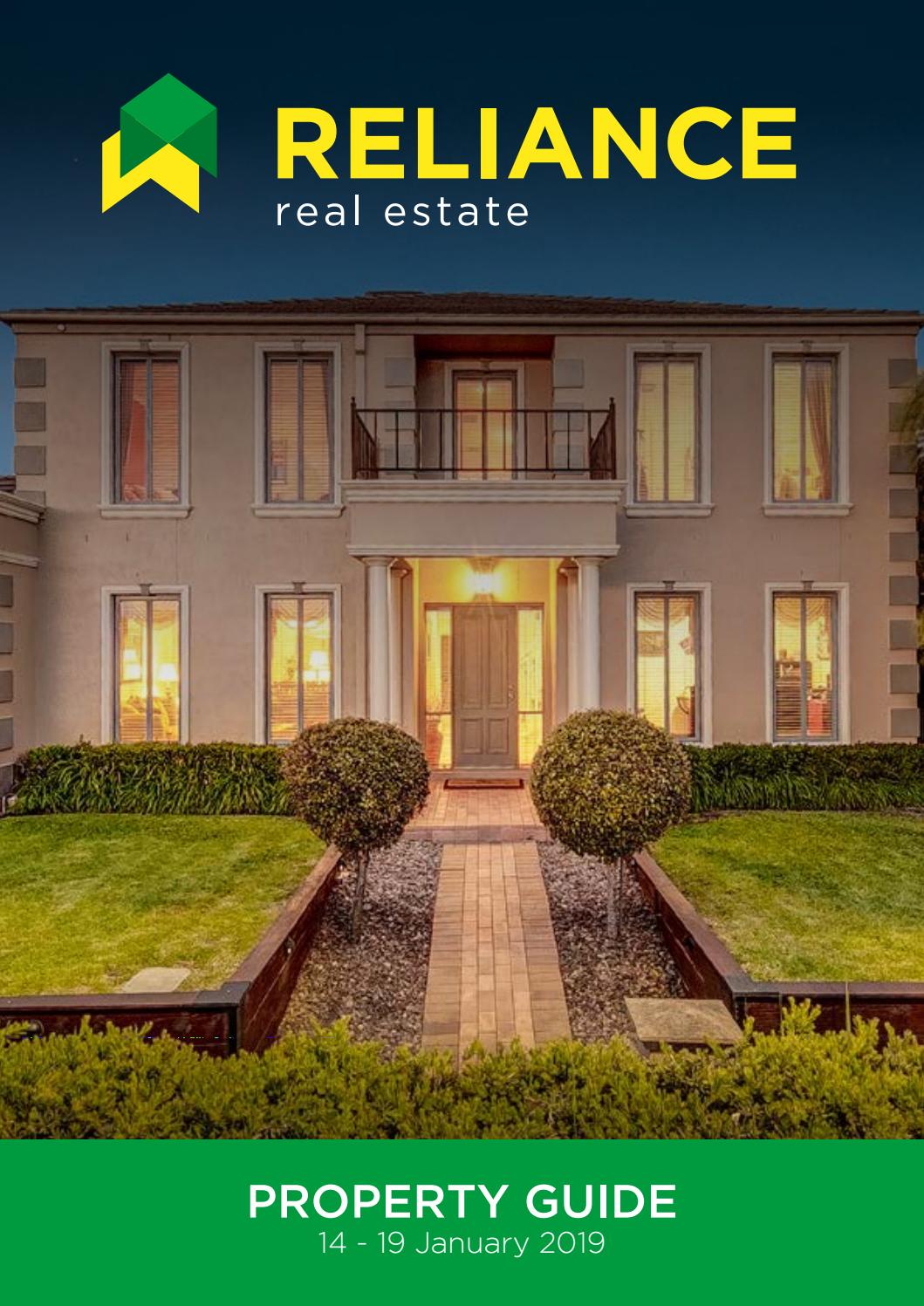 Reliance Property Guide 14 19 January 2019 by Reliance Real Estate
