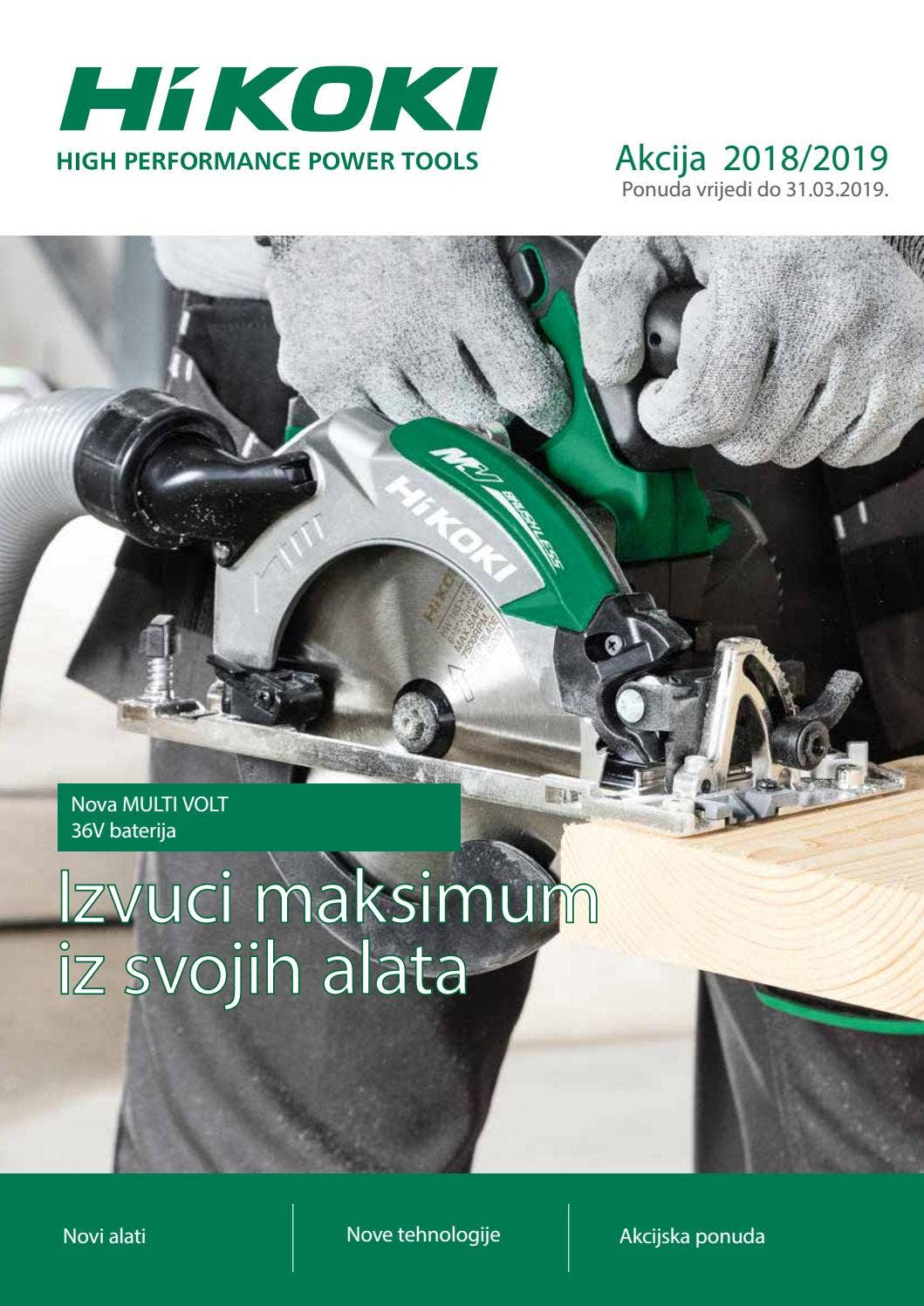Comet katalog Hitachi alata od 01.01. 31.03.2019. by Catalog.hr Issuu