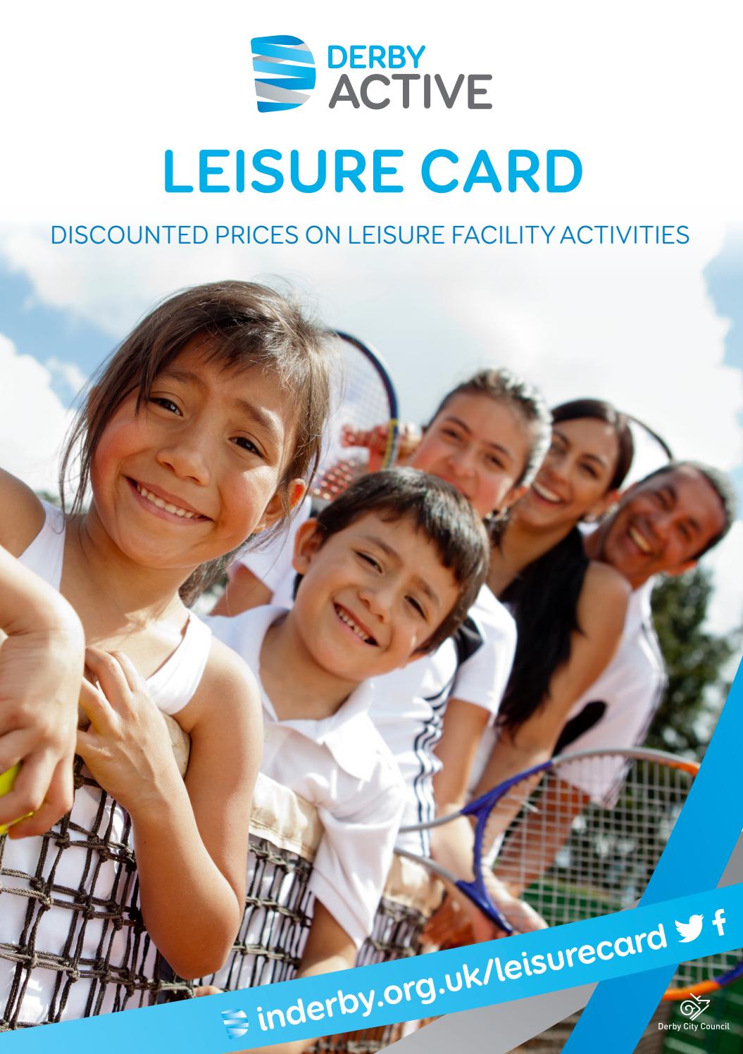 Leisure Card by Derby LIVE Issuu