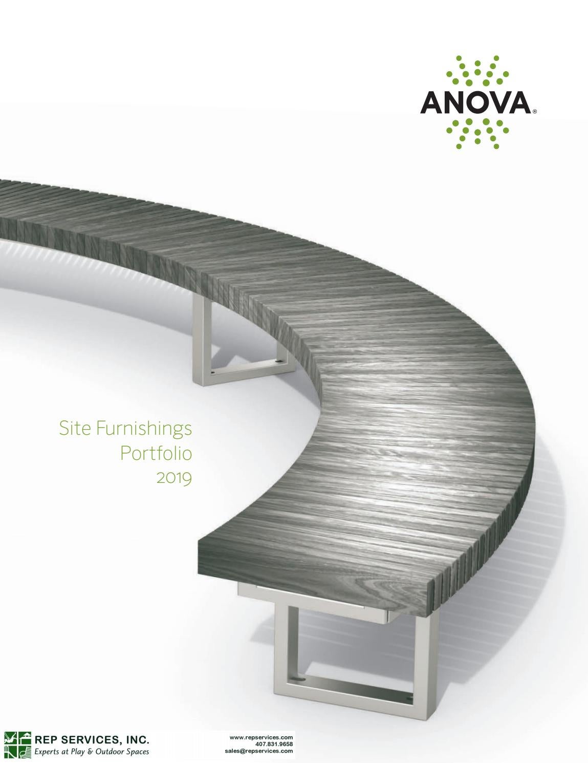 Anova Furnishings Product Catalog by Rep Services, Inc. Issuu
