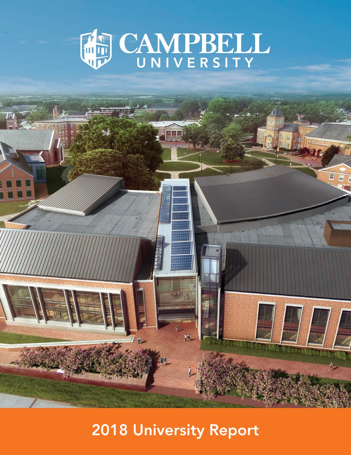 University Report 2018 by Campbell University Issuu