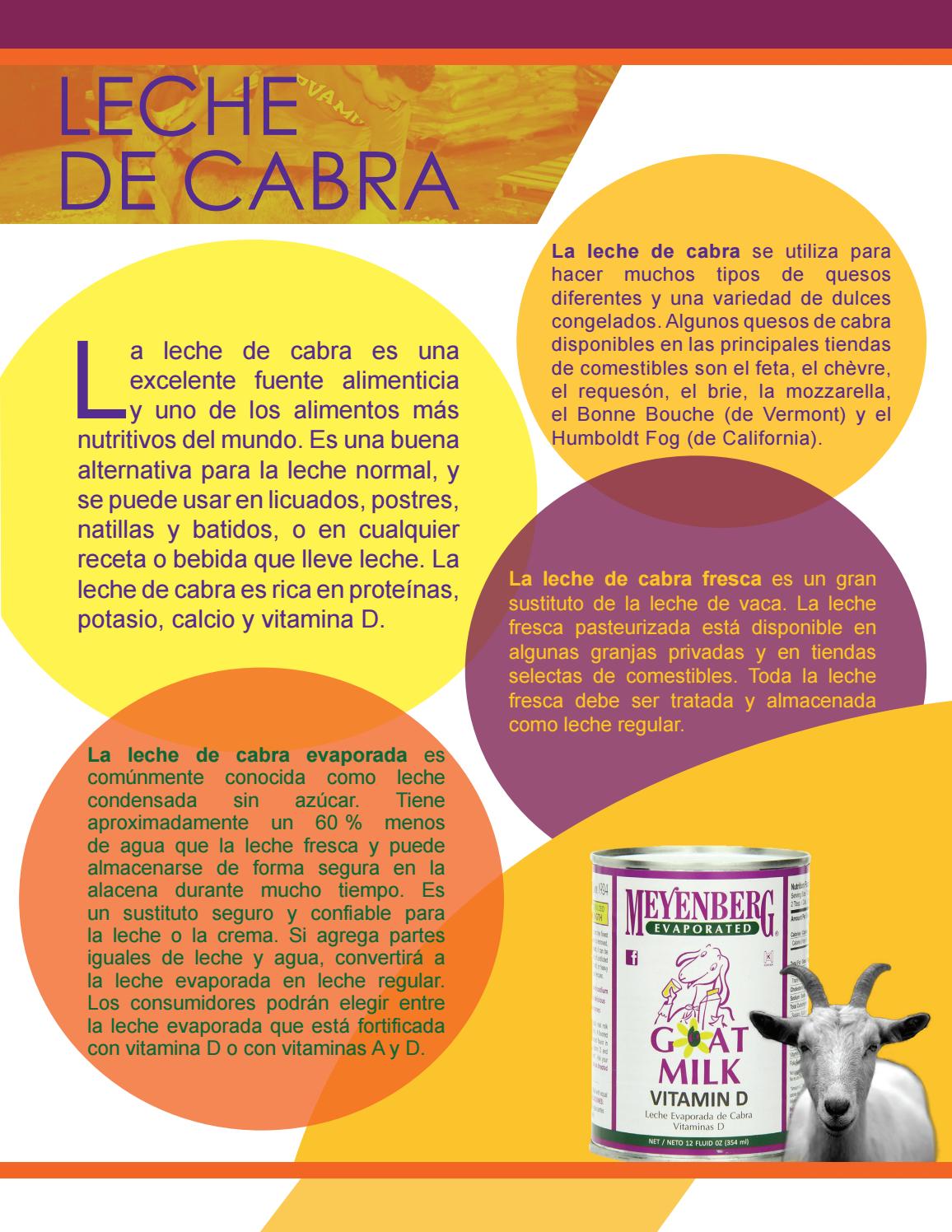 Goat Milk Spanish By Pvamucahs Issuu<script async src=