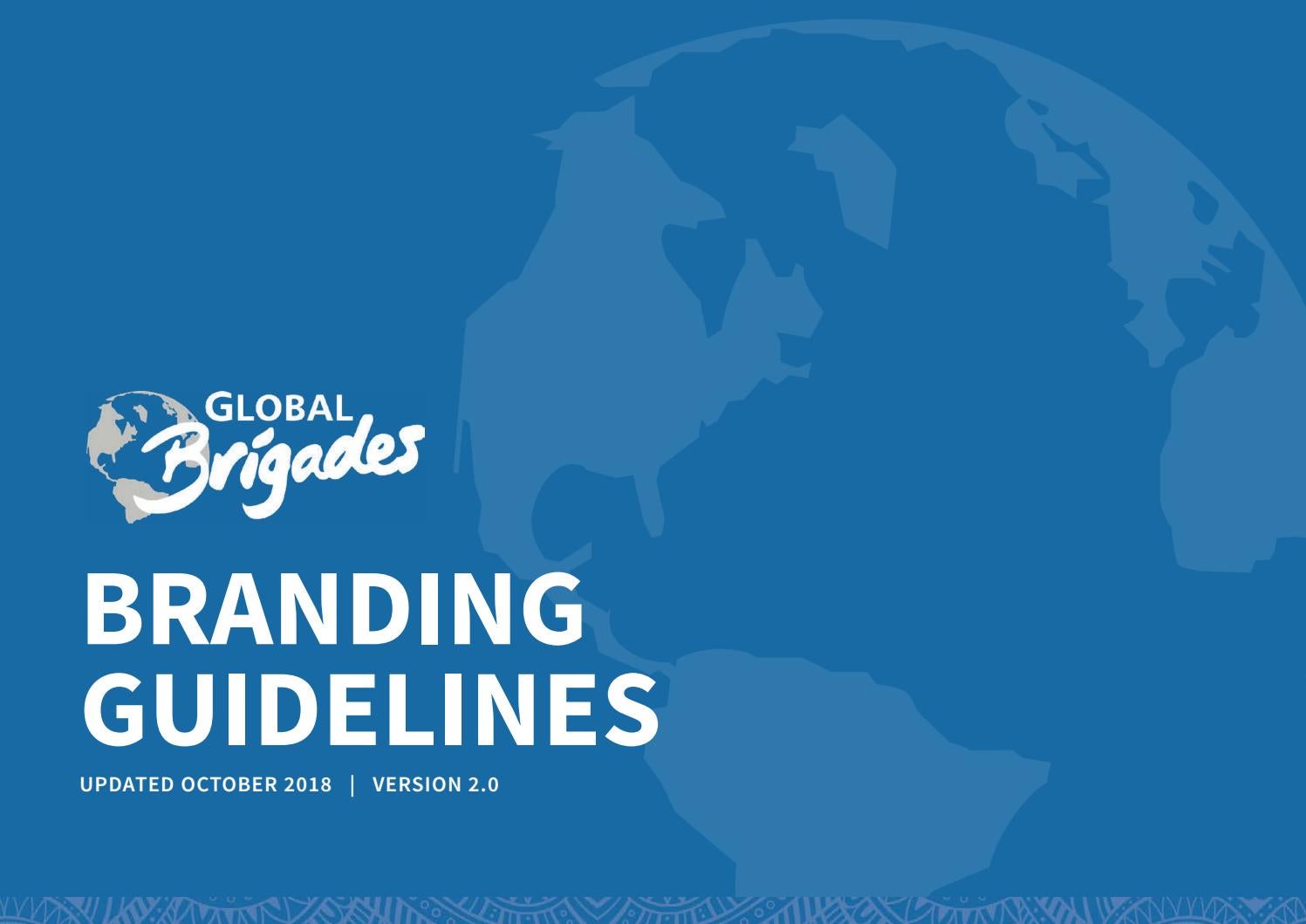 Global Brigades Branding Guidelines 2.0 by Global Brigades Issuu