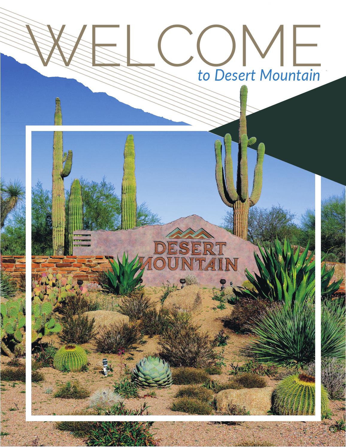 Desert Mountain January 2019 by Discover The Region Magazine Issuu