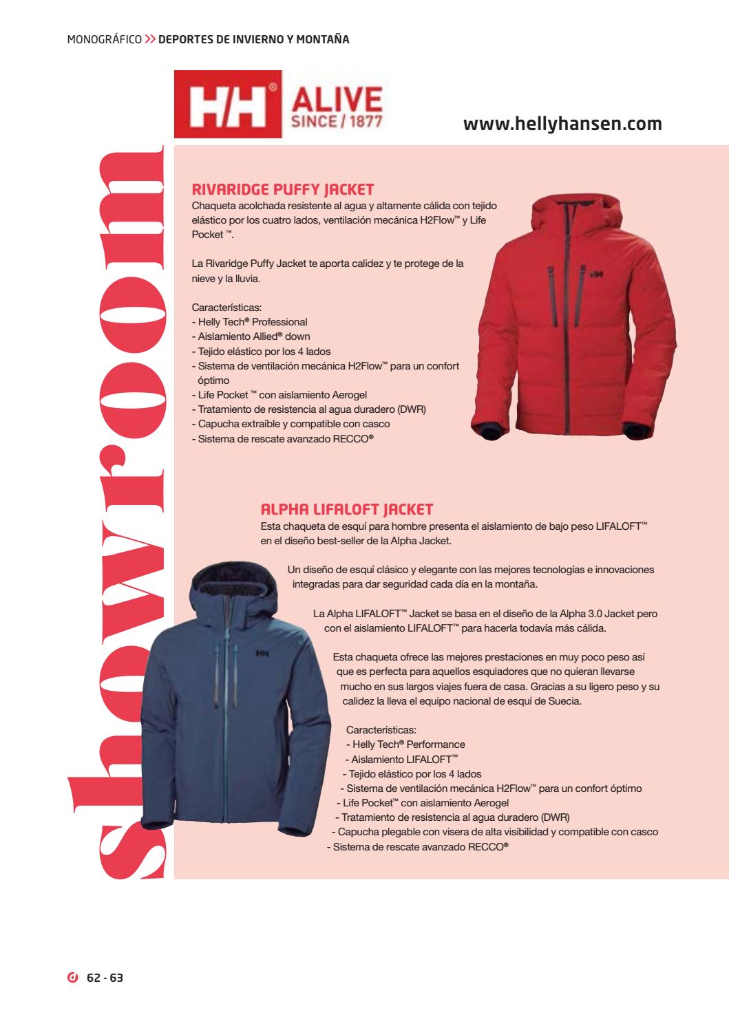 Helly Hansen Lifaloft Ligero Chaqueta Aislante Hombre