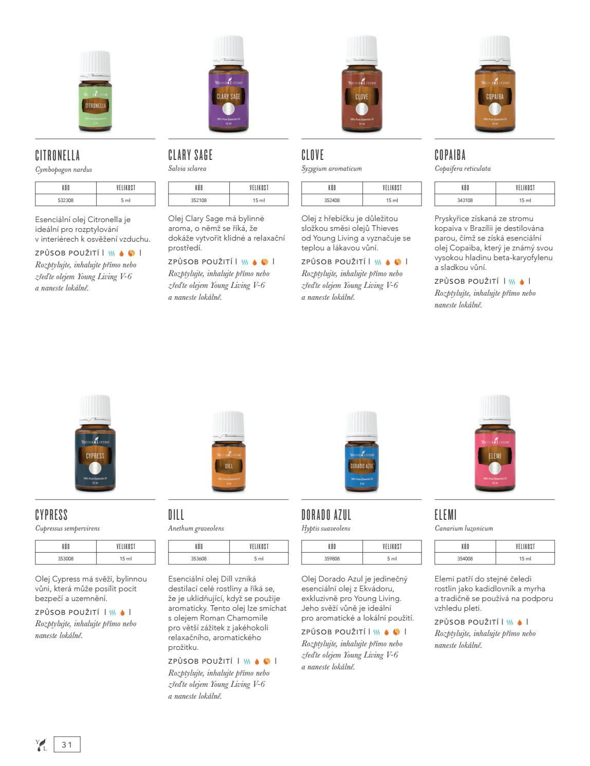Katalog produktů 2019 CS by Young Living Europe Issuu