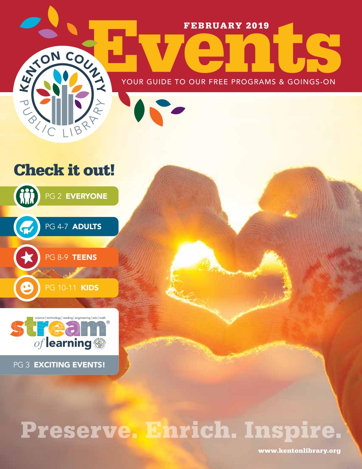Kenton County Public Library February 2019 Events by Kenton County