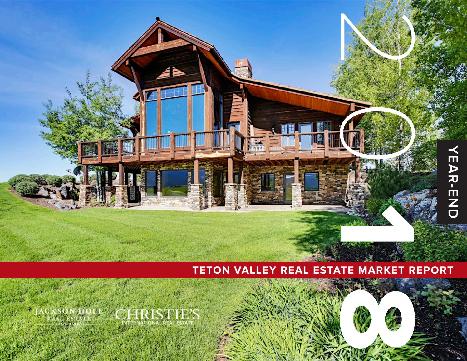 Teton Valley Real Estate Market Report YearEnd 2018 by Compass Real
