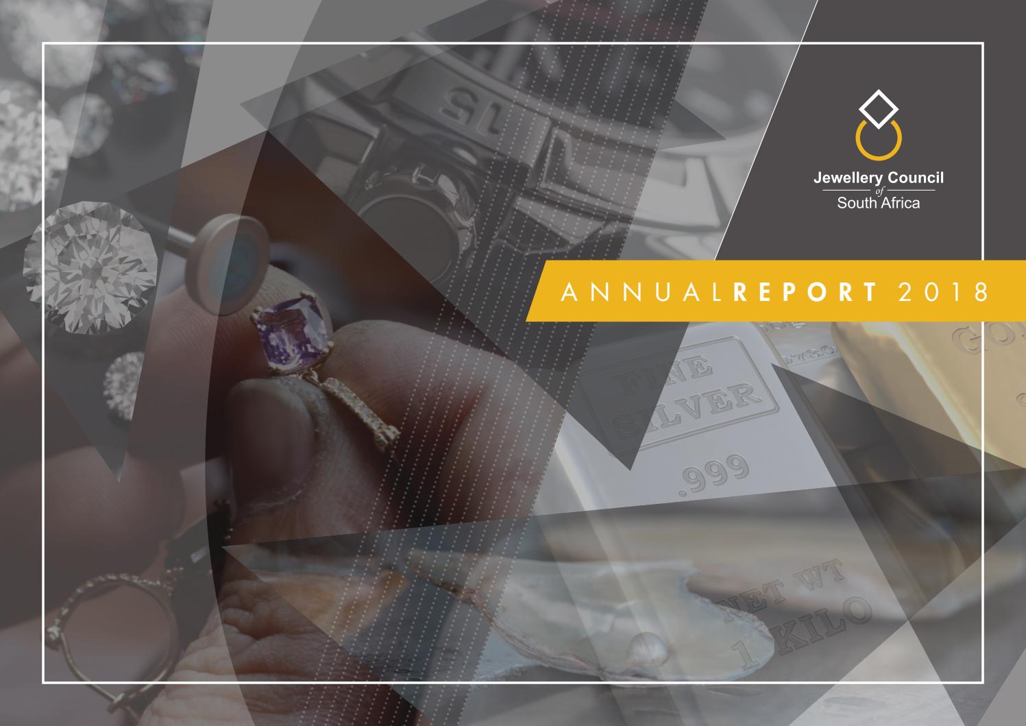 Jewellery Council Of South Africa Jcsa Annual Report 2018 By