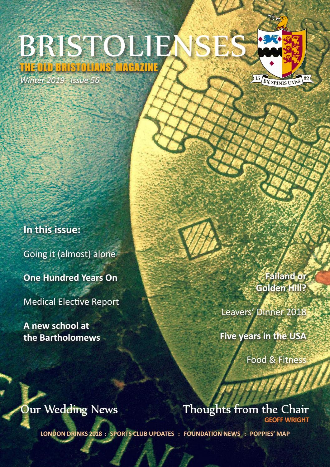 Bristolienses Issue 56 by Bristol Grammar School Issuu