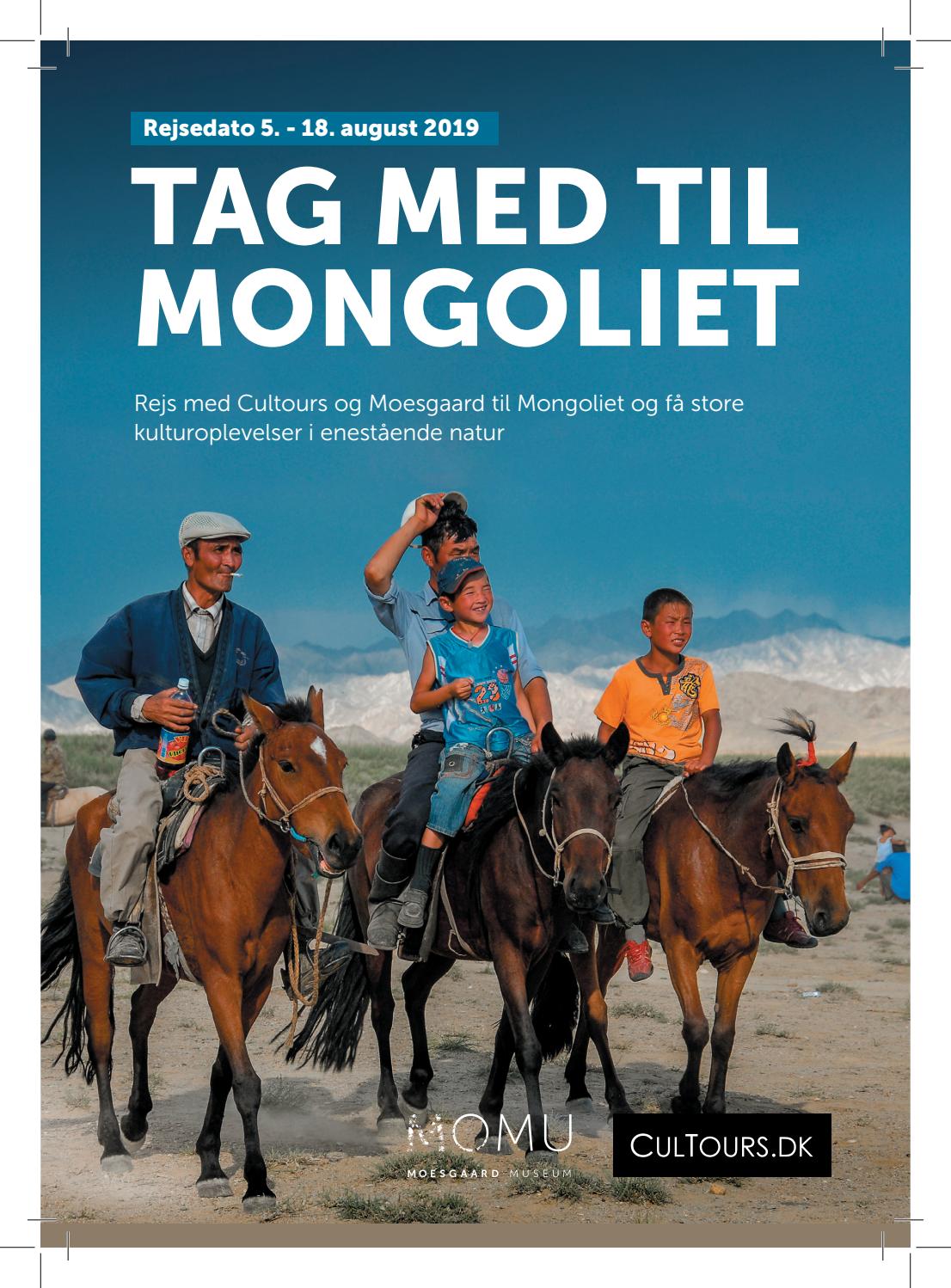 Mongoliet med Moesgaard Museum 2019 by Cultours - Issuu