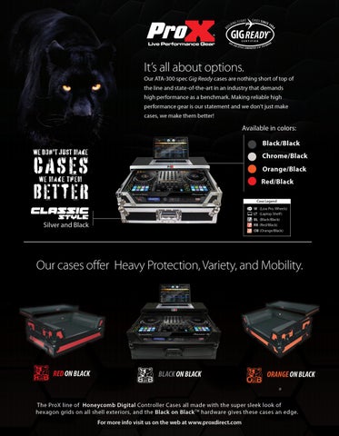 ProX Live Performance Gear Flight Cases Truss Stands LED Laser 灯饰 Cables 目录 2019 第 17 页
