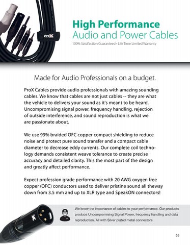 CABLES - ProX 灯饰目录 2019 第 2 页
