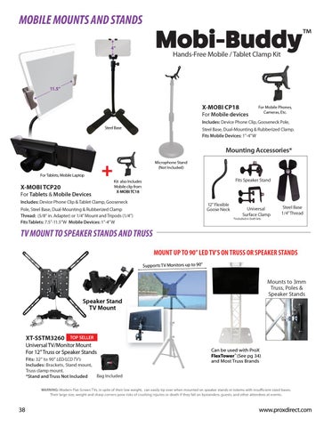 PRO STANDS - ProX 灯饰目录 2019 第 5 页