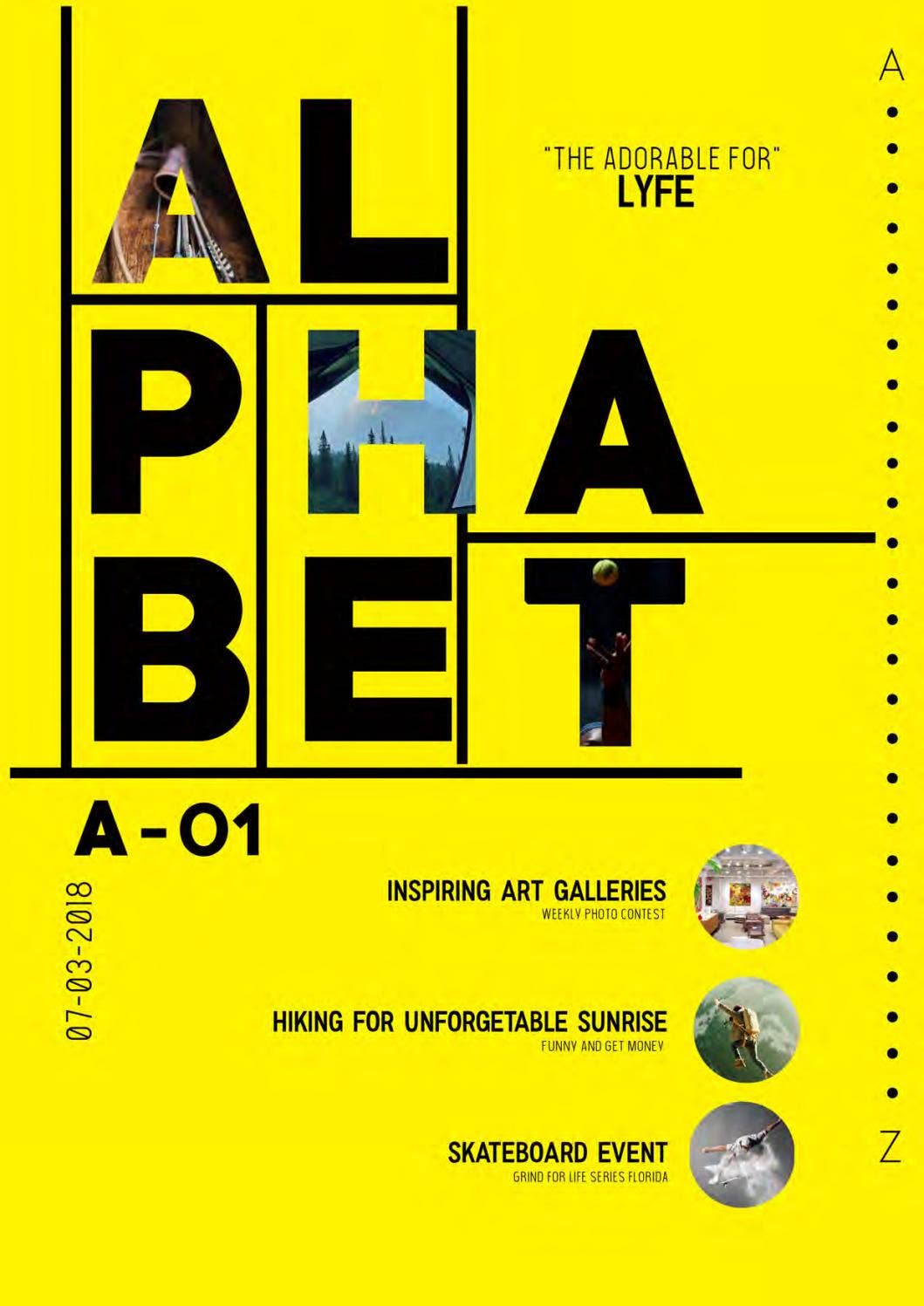 Alphabet Magazine by maulariz rizal - Issuu