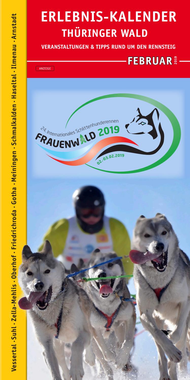 Erlebnis-Kalender Thüringer Wald Februar 2019 by TiPs - Issuu