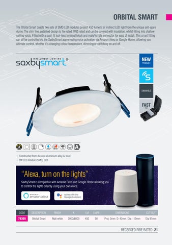 Lighting Edition 10 灯饰目录 · Saxby 第 23 页