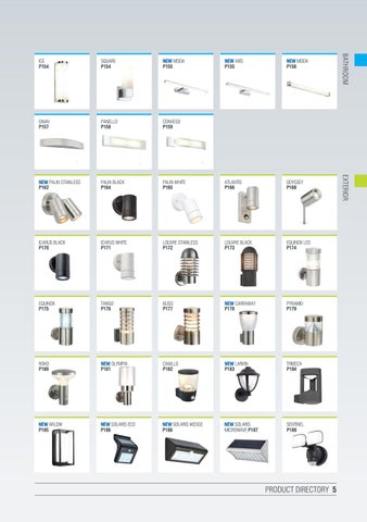Lighting Edition 10 灯饰目录 · Saxby 第 7 页