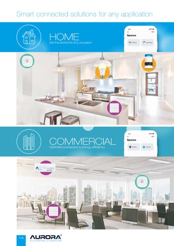Aurora Lighting 灯饰目录 · Trade 版 Two - 智能 Connected Solutions - Europe 第 16 页