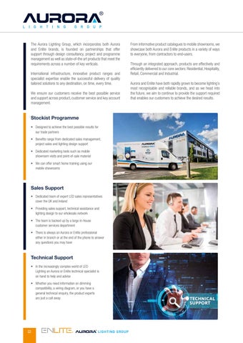 Aurora Lighting 灯饰目录 · Trade 版 Two - 智能 Connected Solutions - Europe 第 4 页