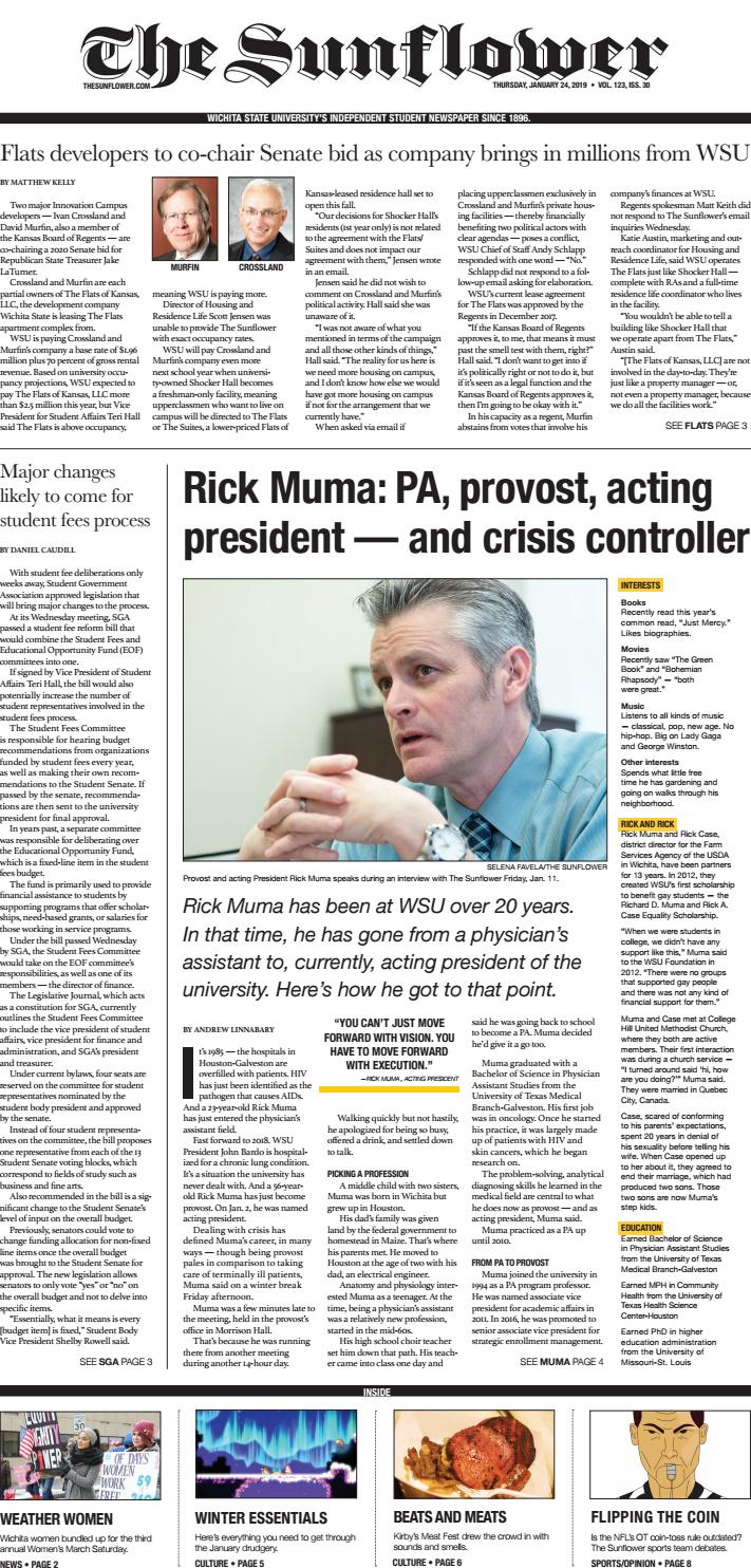 The Sunflower v.123 i.30 by The Sunflower Newspaper Issuu