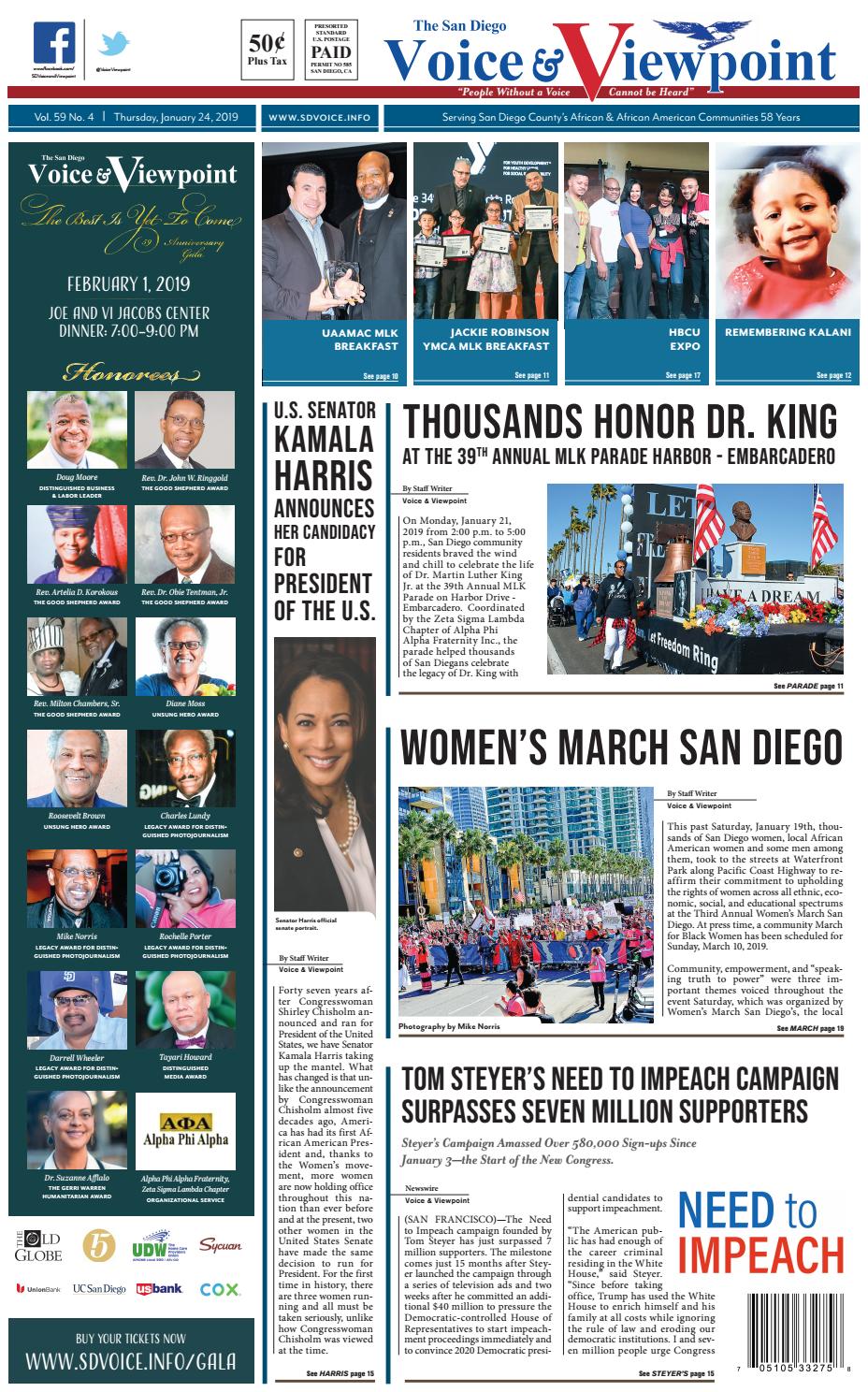 Doe Issues 39th Annual Report To >> Vol 59 4 January 24 2019 By Sd Voice Viewpoint Issuu Doe Issues 39th Annual Report To >> Vol 59 4 January 24 2019 By Sd Voice Viewpoint Issuu