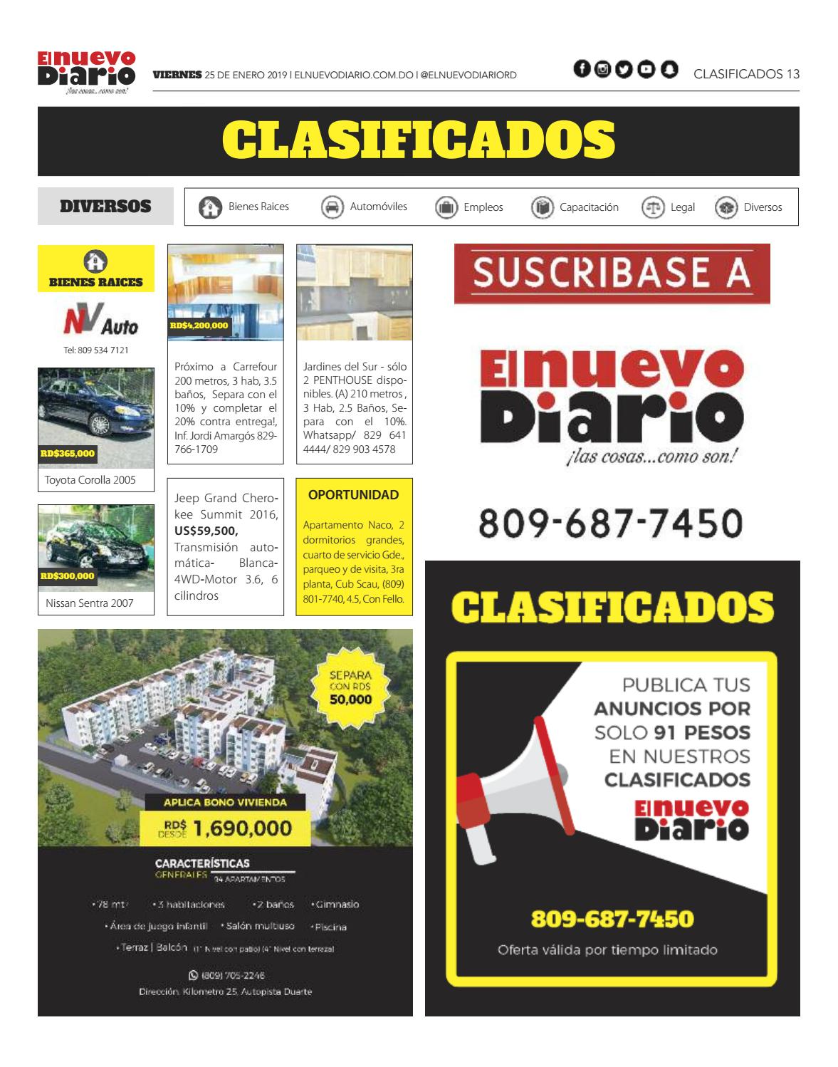 Clasificados by El Nuevo Diario Issuu
