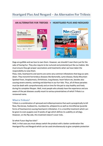 trifexis and heartgard together