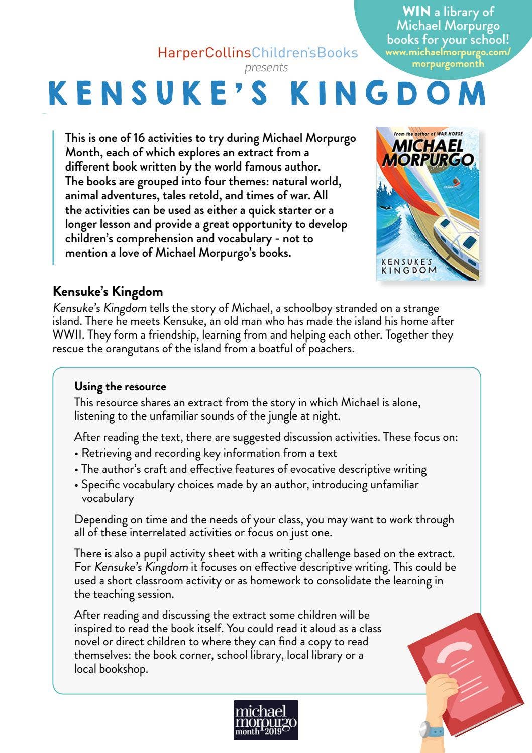 Kensuke's Kingdom by Michael Morpurgo - Teaching Resources (KS2) by ...