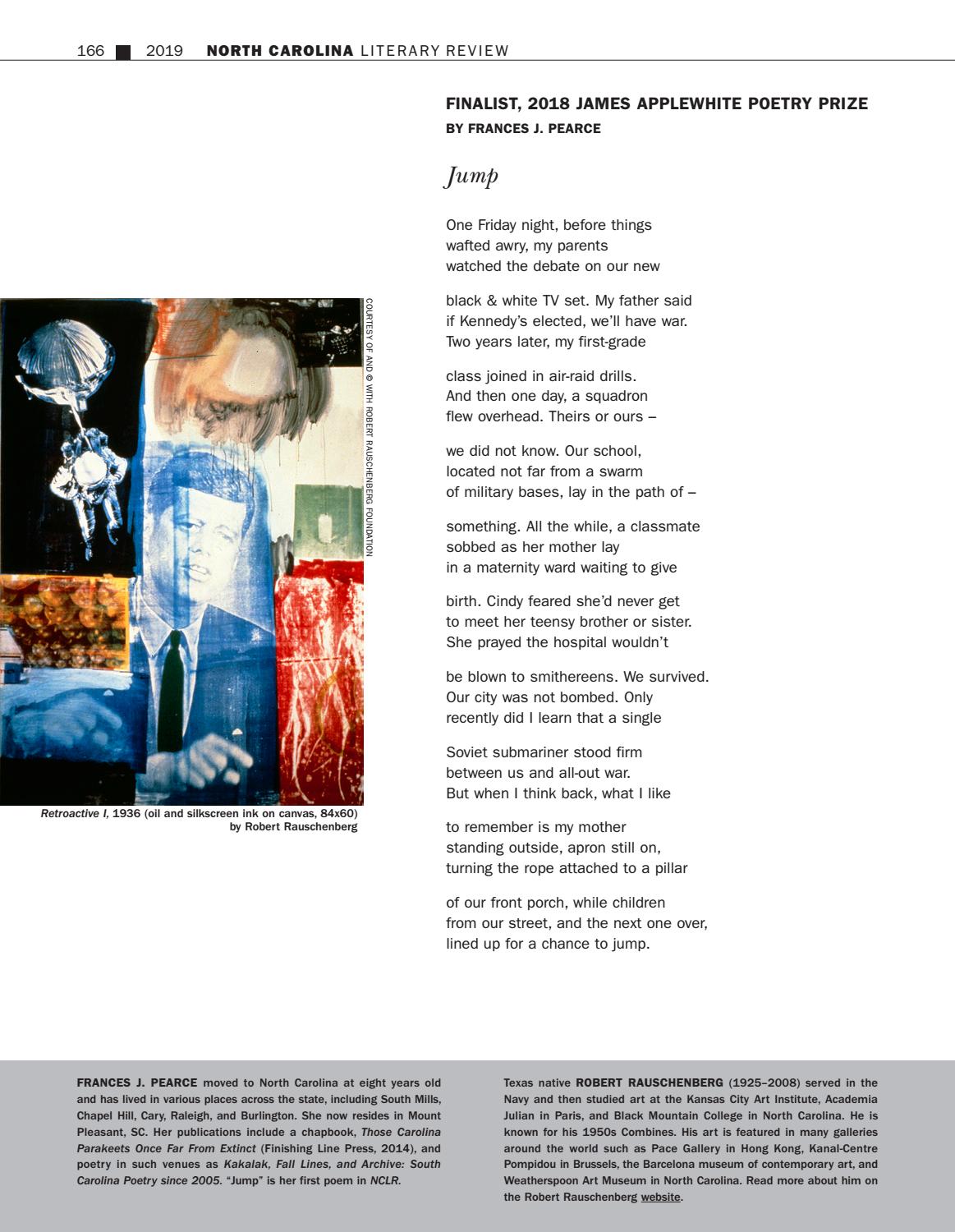 North Carolina Literary Review Online 19 By East Carolina University Issuu