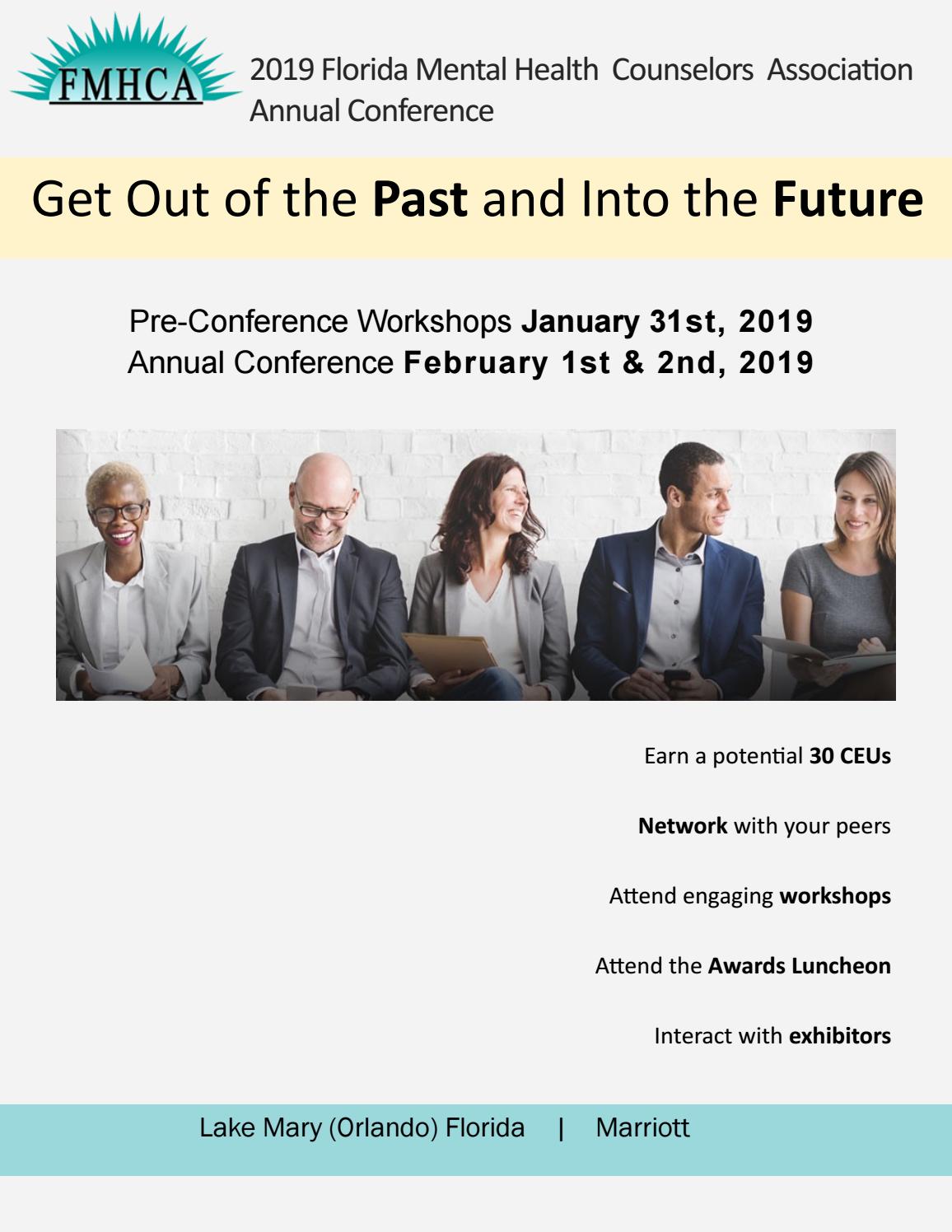 2019 FMHCA Annual Conference by FMHCA - Issuu