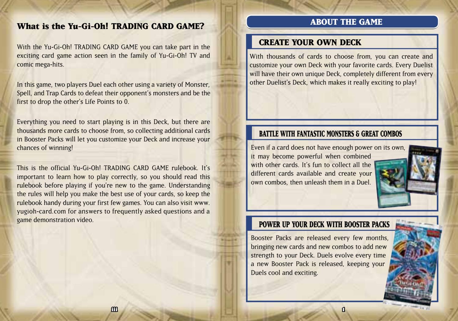 Yu-gi-oh Rulebook by Jacob Houle - Issuu