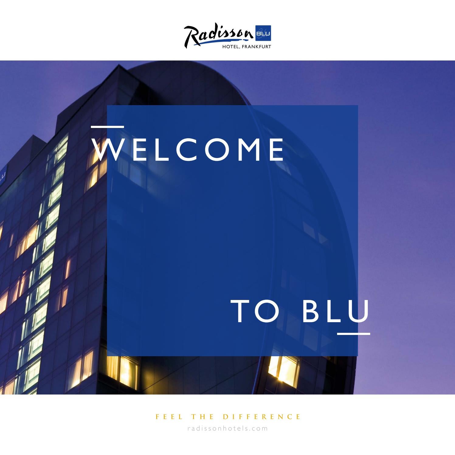Radisson Blu Hotel, Frankfurt Hotel Brochure by Creative Service Desk Issuu