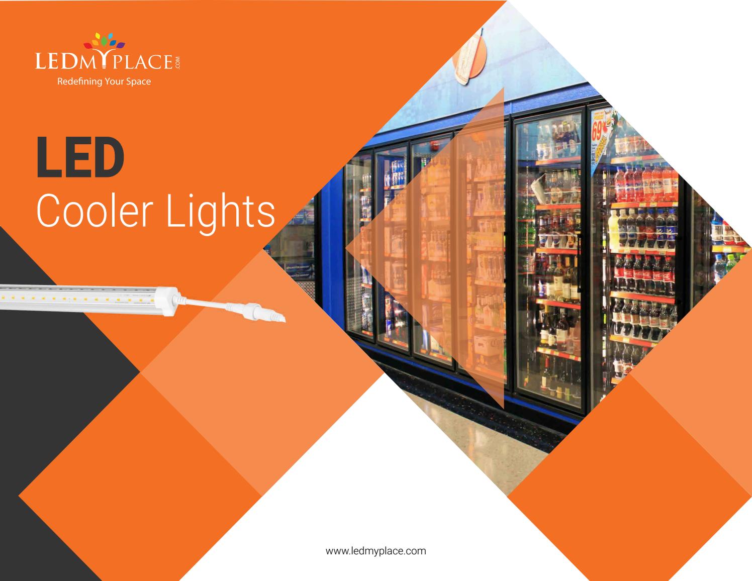 How to install led lights in walk in cooler by LEDMyplaceUSA Issuu
