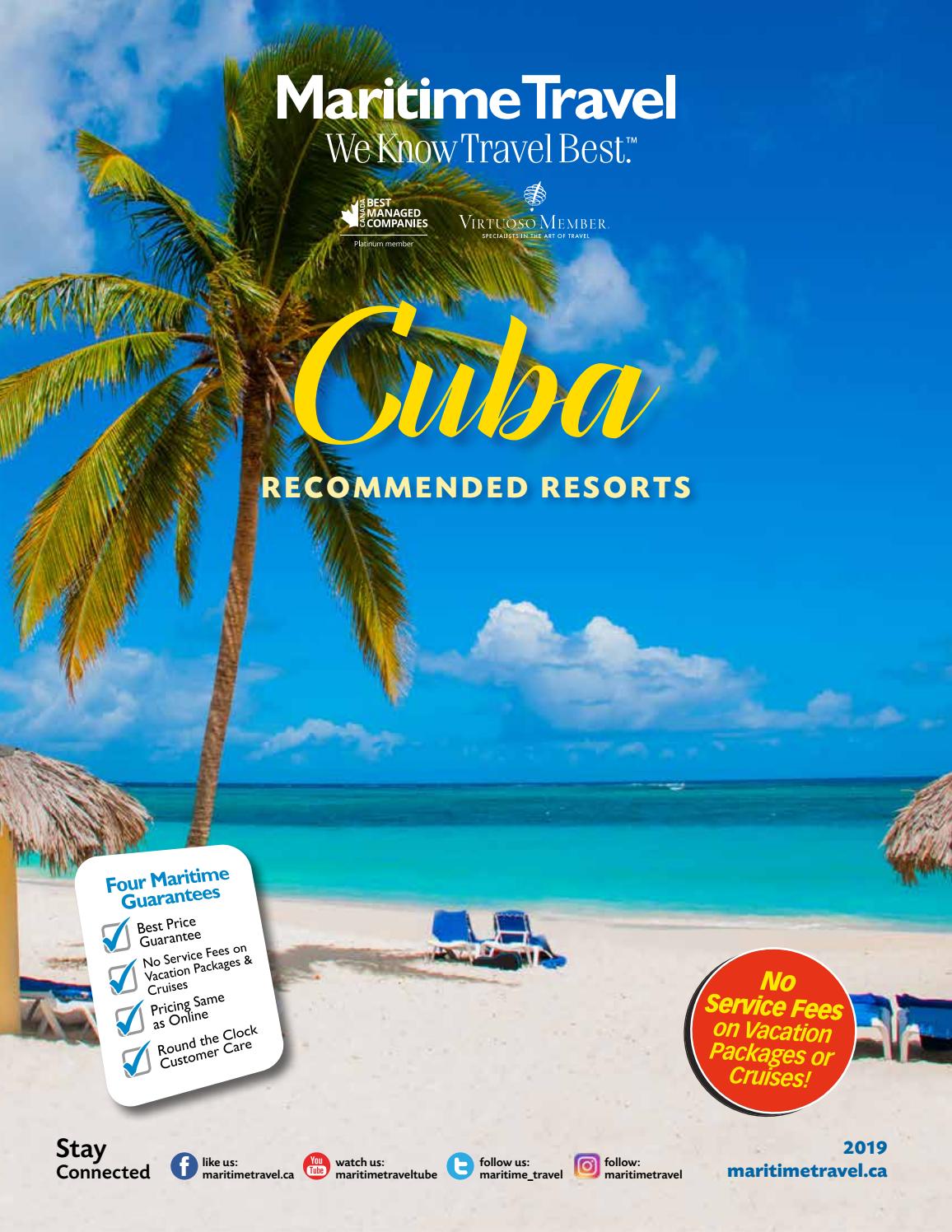 Maritime Travel Resorts Cuba 2019 by Maritime Travel Issuu