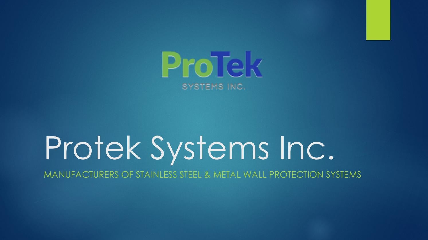 Stainless Steel Crash Rail - ProtekSystem by Protek System - Issuu