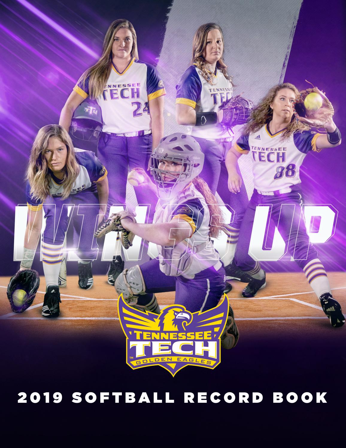 2019 Tennessee Tech Softball Record Book By Tennessee Tech Sports 2019 Tennessee Tech Softball Record Book By Tennessee Tech Sports